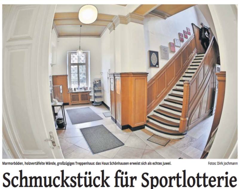 Schmuckstück für Sportlotterie