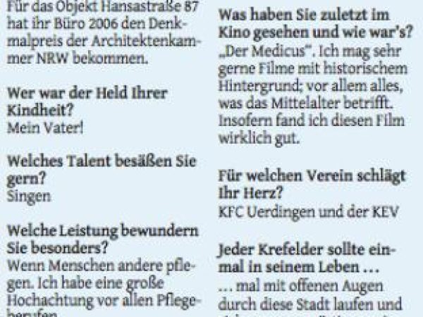 12 Antworten von Architektin Katharina Kulla