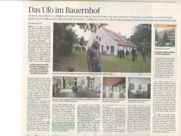 Das UFO im Bauernhof