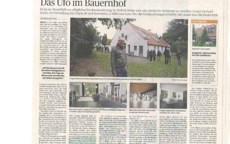 Das UFO im Bauernhof